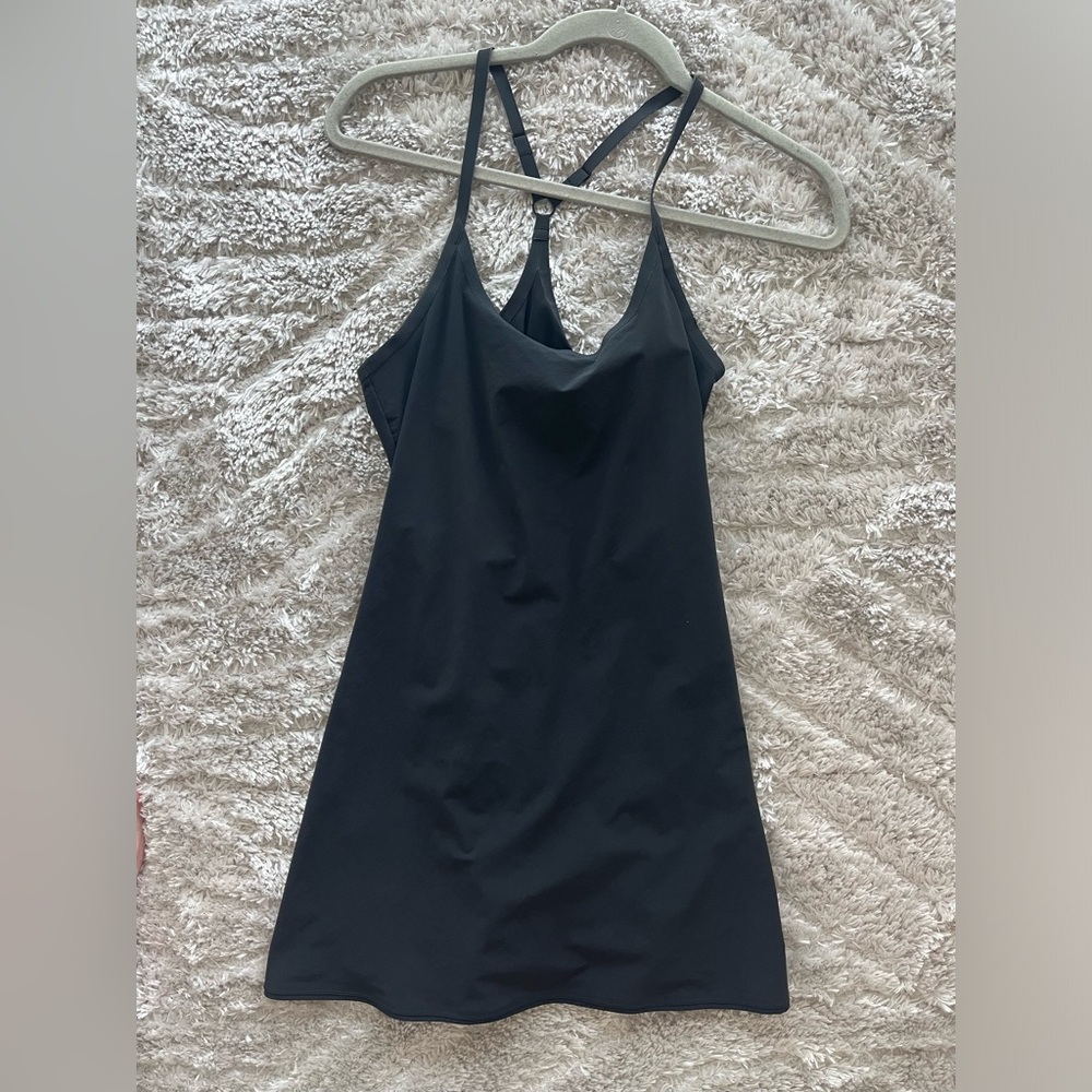 Outdoor voices black excercise dress